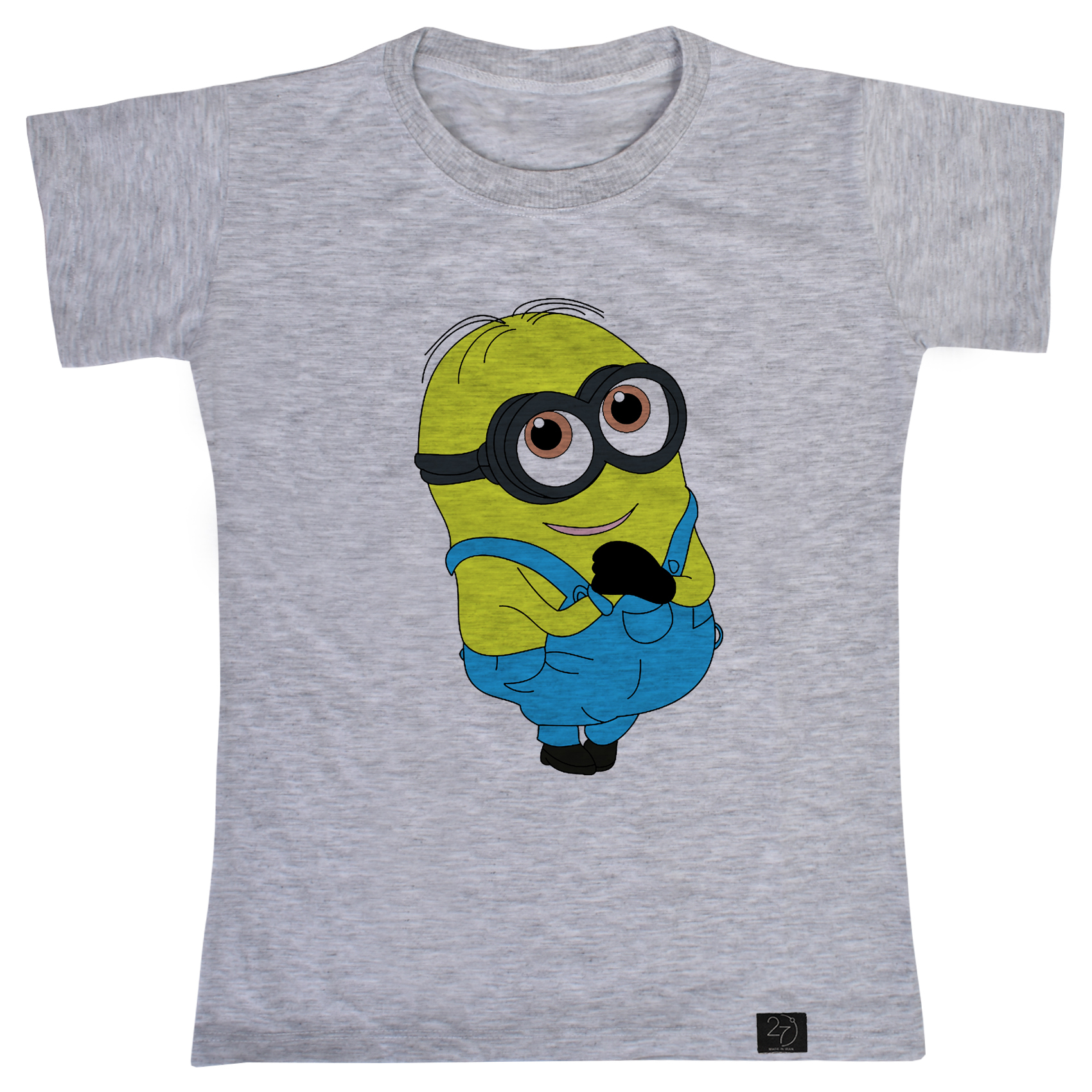 تی شرت آستین کوتاه دخترانه 27 مدل مینیون کد T40