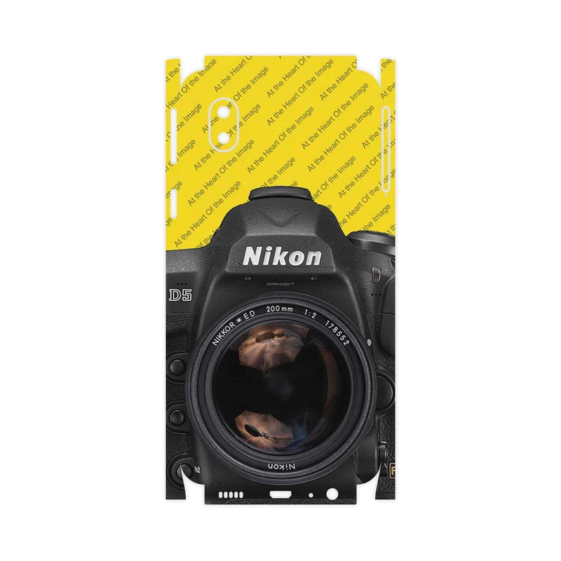 برچسب پوششی ماهوت مدل Nikon_Logo-FullSkin مناسب برای گوشی موبایل سامسونگ Galaxy A01 Core