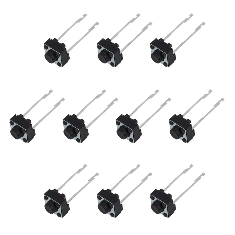 میکرو سوئیچ مدل Vertical-6×6×5-2P بسته 10 عددی