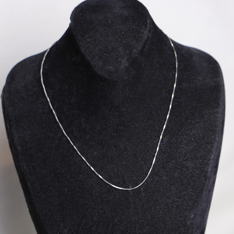 زنجیر نقره زنانه مدل ونزی کد NS068