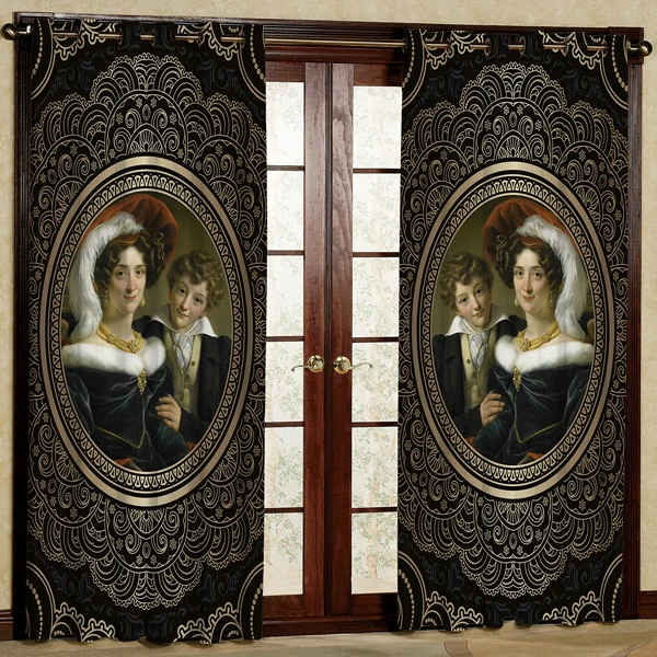 پرده مدل مخمل پانچی کد 6553 سایز 280x140 سانی متر