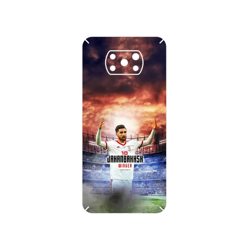 برچسب پوششی ماهوت مدل Alireza Jahanbakhsh مناسب برای گوشی موبایل شیائومی Poco X3 Pro