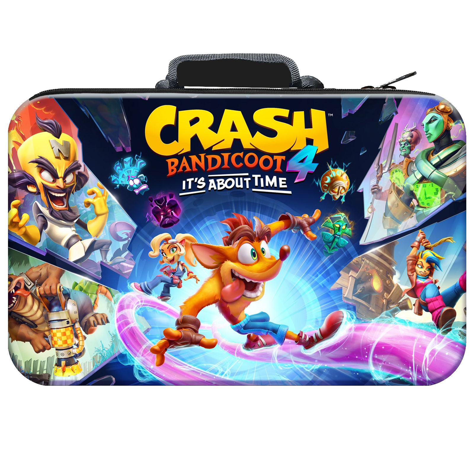 کیف حمل کنسول پلی استیشن 5 اسلیم مدل Crash Bandicoot 4