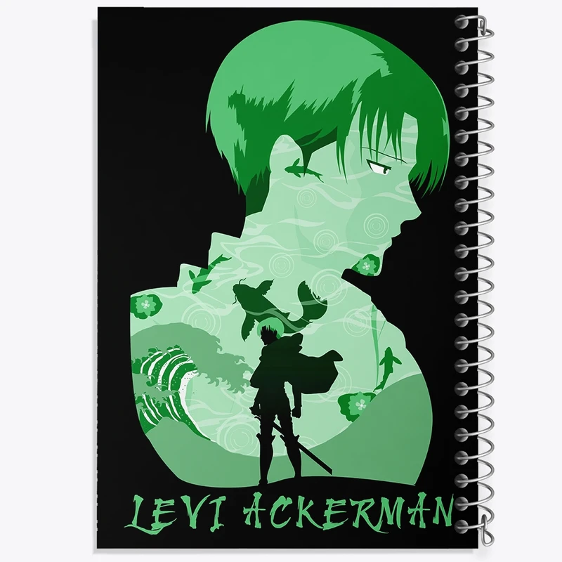 دفتر مشق 50 برگ خندالو طرح آرن یگر انیمه اتک آن تایتان کد F804