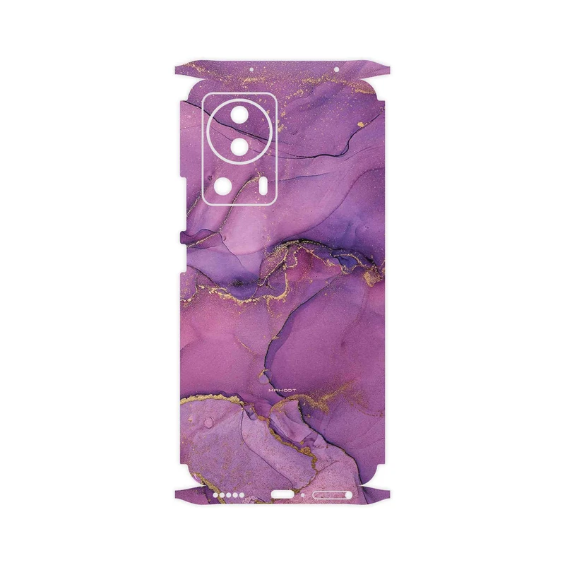 برچسب پوششی ماهوت مدل Purple Marble-FullSkin مناسب برای گوشی موبایل شیائومی 13 Lite