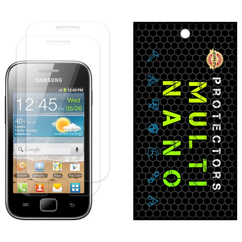 محافظ صفحه نمایش مولتی نانو مدل X-S2N مناسب برای گوشی موبایل سامسونگ Galaxy Ace Advance بسته دو عددی