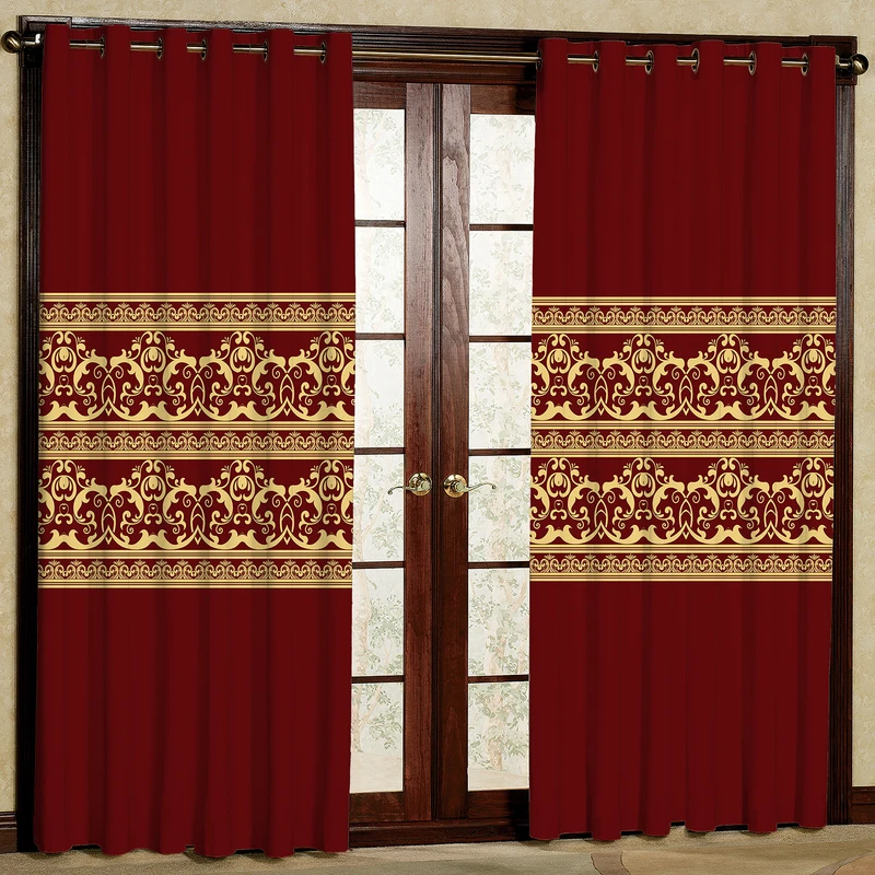 پرده مدل مخمل پانچی کد 1931T2 سایز 200x140 سانتی متر