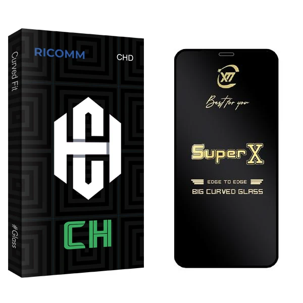 محافظ صفحه نمایش ریکام مدل CH2 SuperX مناسب برای گوشی موبایل اپل iPhone XS