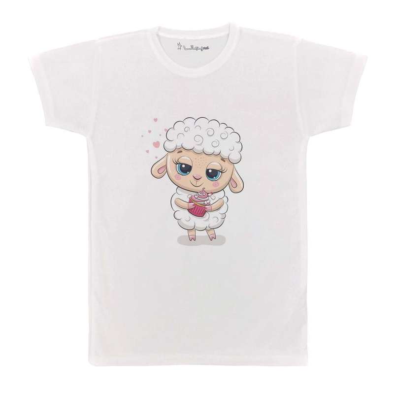 تی شرت بچگانه پرمانه طرح حیوانات بامزه کد pmt.5987