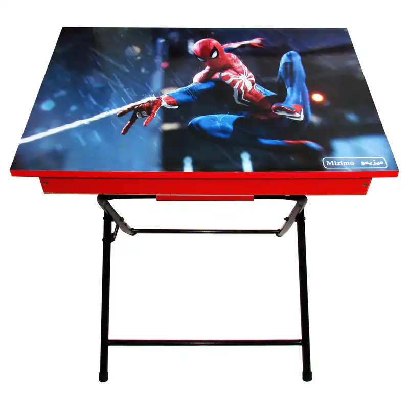 میز تحریر کودک میزیمو مدل مرد عنکبوتی کد 1018