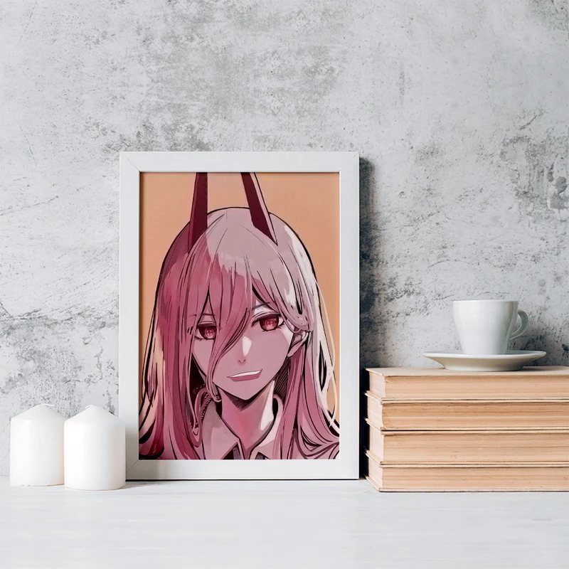 تابلو خندالو مدل پاور انیمه مرد اره ای Chainsaw Man کد 18006