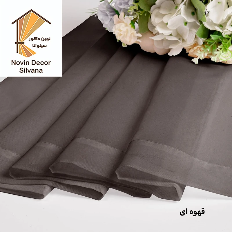 عکس شماره 10 : پرده نوین دکور سیلوانا مدل حریر ساده ny14 سایز 280x140 سانتی-متر
