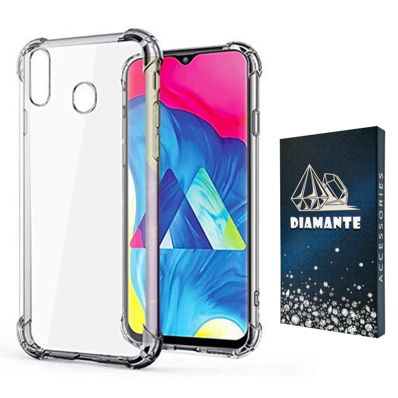  کاور دیامانته مدل shiny navy مناسب برای گوشی موبایل سامسونگ Galaxy A20s