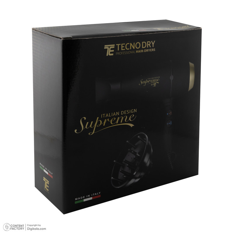 سشوار حرفه ای تکنو درای مدل Supreme