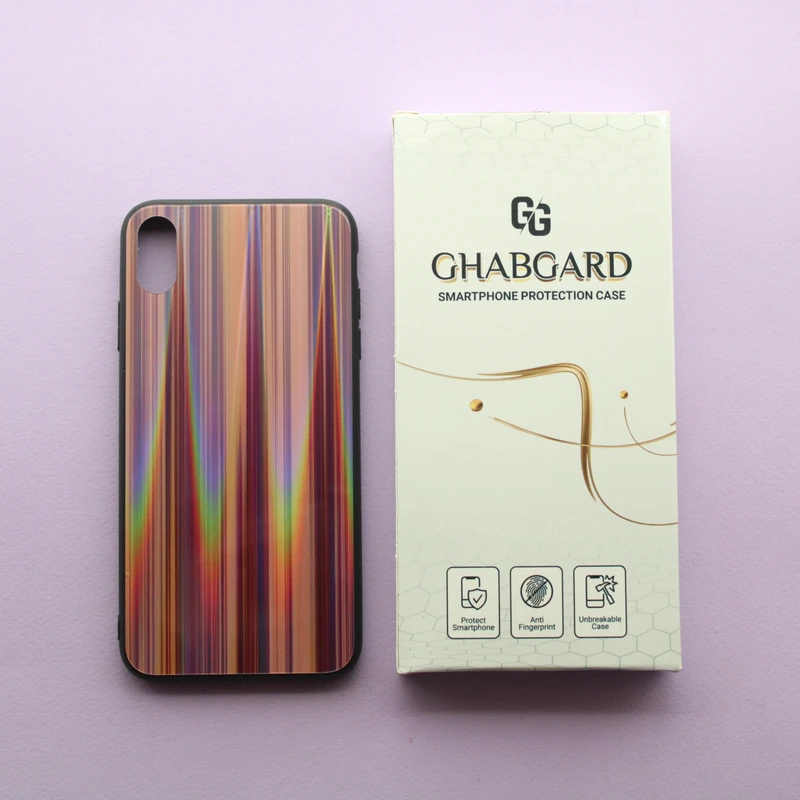 کاور قاب گارد مدل لیزری دخترانه مناسب  برای گوشی موبایل اپل iPhone XS Max