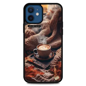 AKAM AMC-WA12M-COFFEE-17 Cover For Apple iPhone 12 Mini