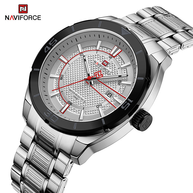 ساعت مچی عقربه‌ای مردانه نیوی فورس مدل nf9210