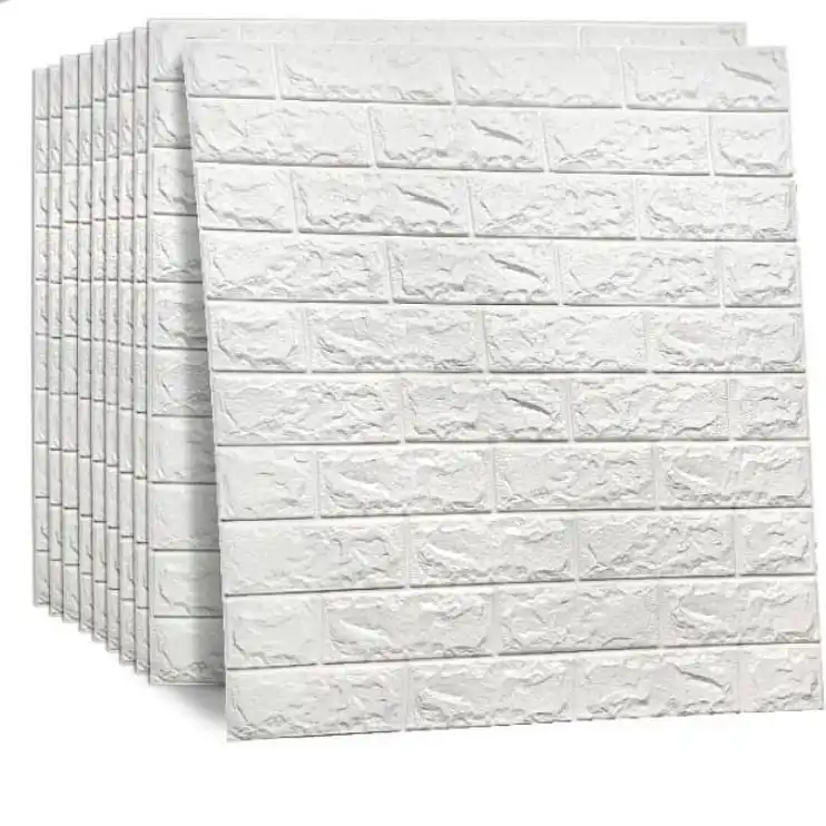 دیوارپوش مدل فومی طرح آجری بسته 4 عددی