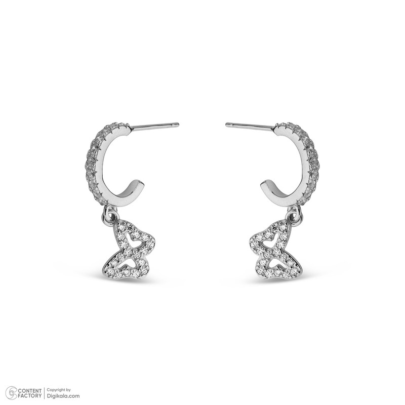 گوشواره میخی نقره زنانه مایا ماهک مدل MSE172 گوشواره میخی نقره زنانه مایا ماهک مدل MSE172