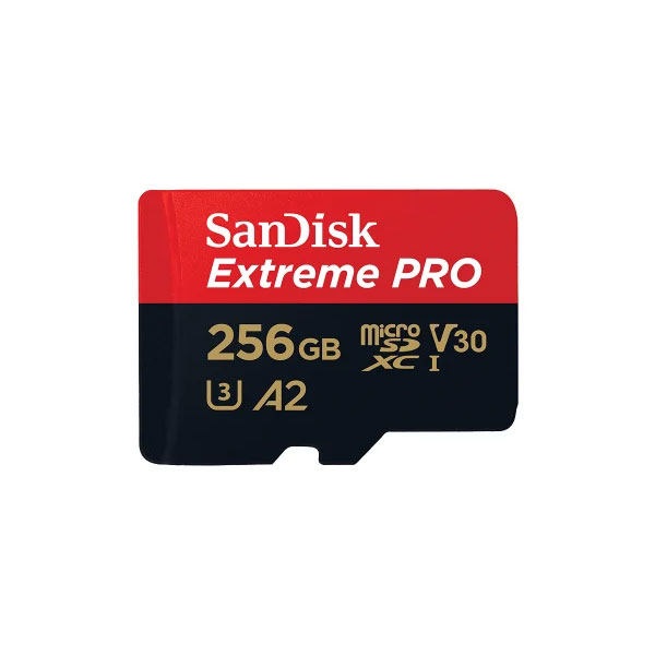 کارت حافظه microSDXC مدل Extreme PRO کلاس A2 استاندارد UHS-I U3 سرعت 170MBs ظرفیت 256 گیگابایت