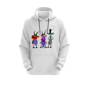 هودی زنانه مدل سوسک کد J235 رنگ سفید