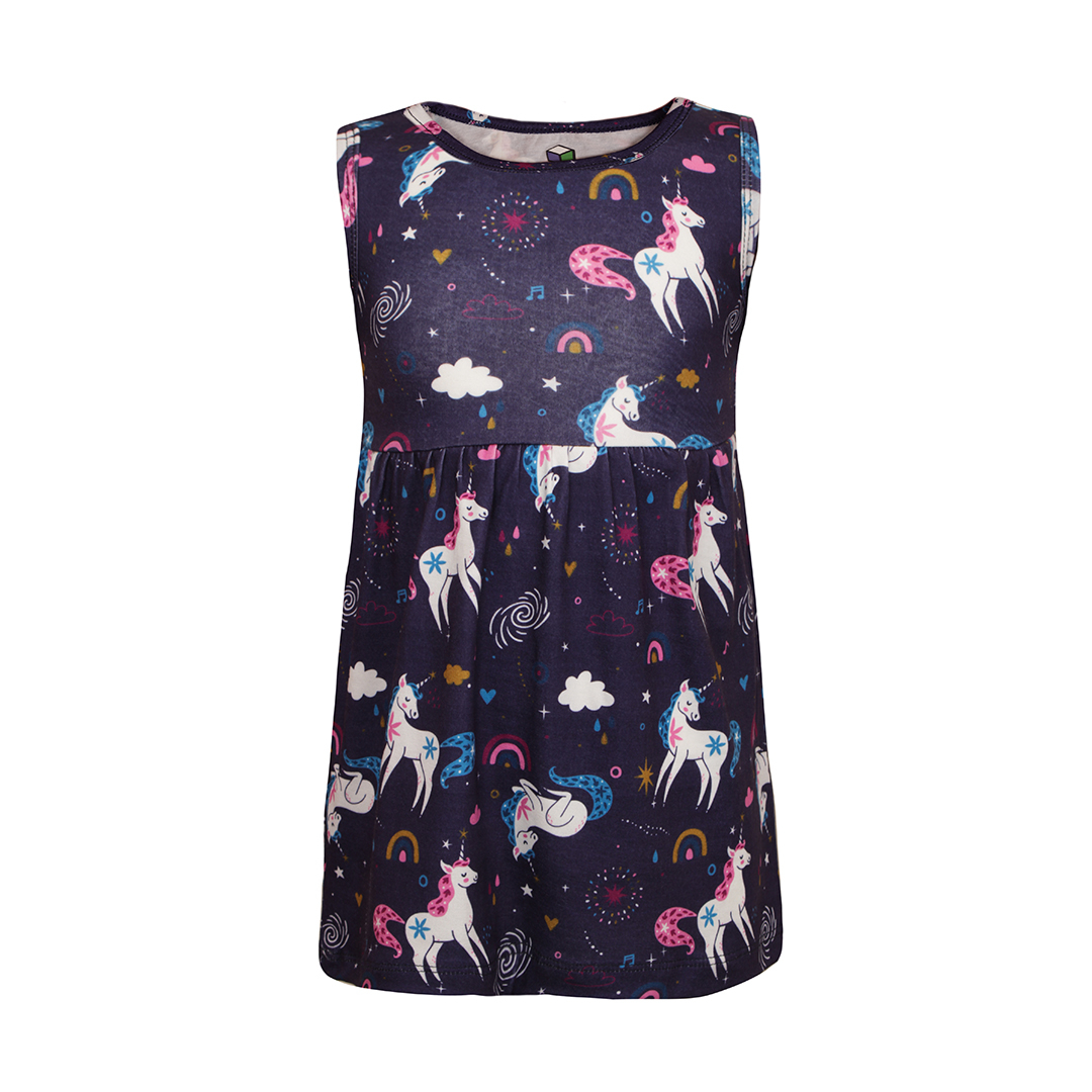 پیراهن دخترانه مدل پونی 313