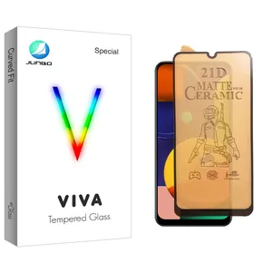 محافظ صفحه نمایش سرامیکی مات جانبو مدل Viva Glass مناسب برای گوشی موبایل سامسونگ Galaxy A32 4G / Galaxy A22 4G / Galaxy A31 / Galaxy A20