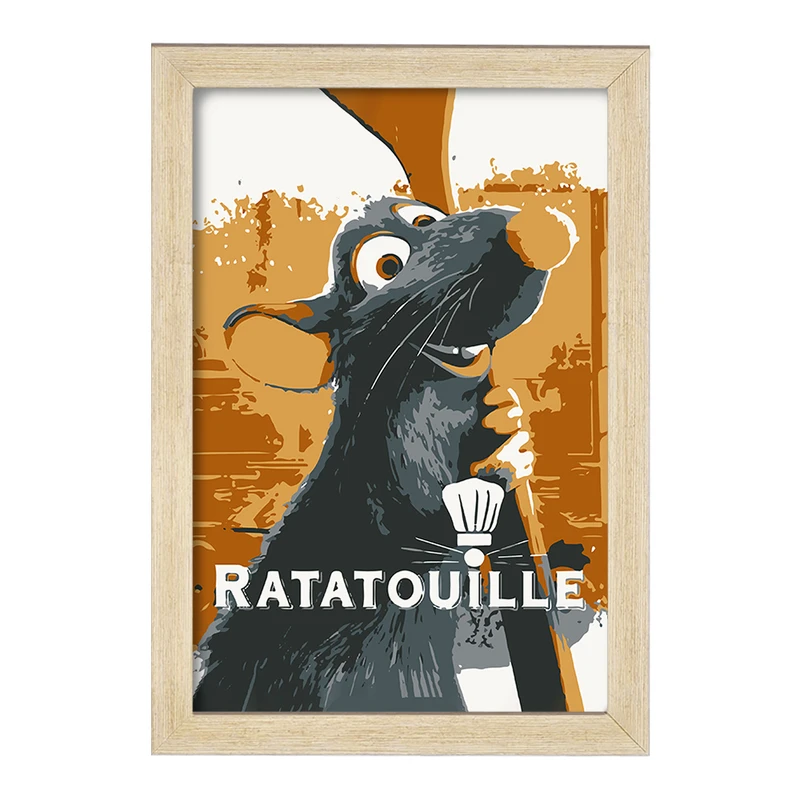 تابلو خندالو مدل موش سرآشپز کد F2250