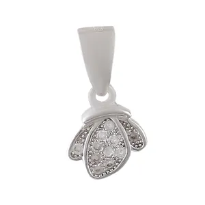 آویز گردنبند نقره زنانه بازرگانی میلادی مدل مینیمال کد PKR_185