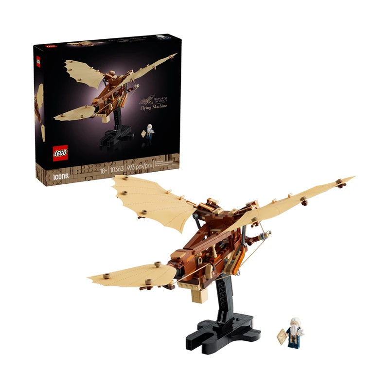 لگو 493 تکه سری Icons مدل Leonardo da Vinci Flying Machine کد 10363