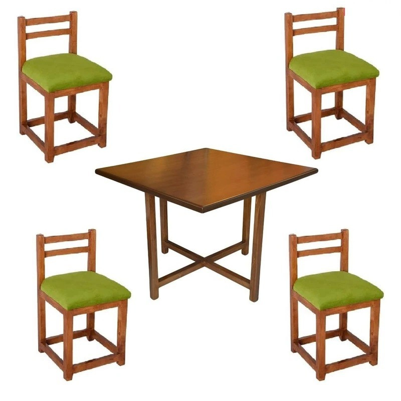 میز و صندلی ناهارخوری 4 نفره مدل کمجا اقتصادی S04