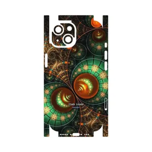 MAHOOT Mathematical Geometric Shape 3-FullSkin Cover Sticker for Apple iPhone 15