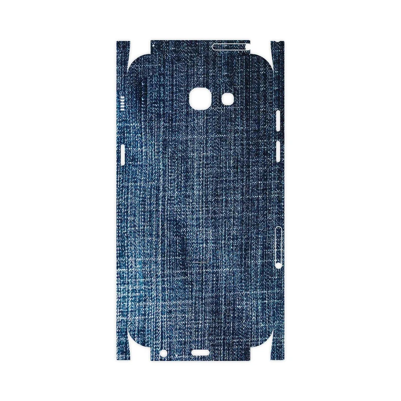 برچسب پوششی ماهوت مدل Fabric Texture 3-FullSkin مناسب برای گوشی موبایل سامسونگ Galaxy A7 2017