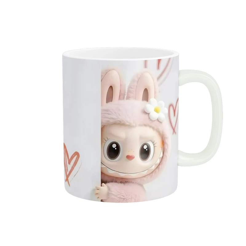 ماگ پاد آفرین طرح عروسک Labubu کد 5910