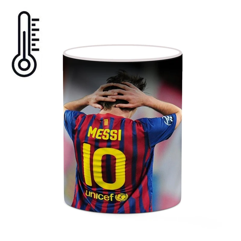 ماگ حرارتی کاکتی طرح Leo Messi لئو مسی مدل mgh42451