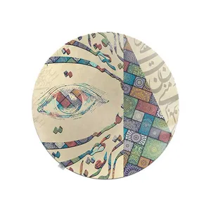 رومیزی شمسه نگار مدل گرد چشم کد RDB75