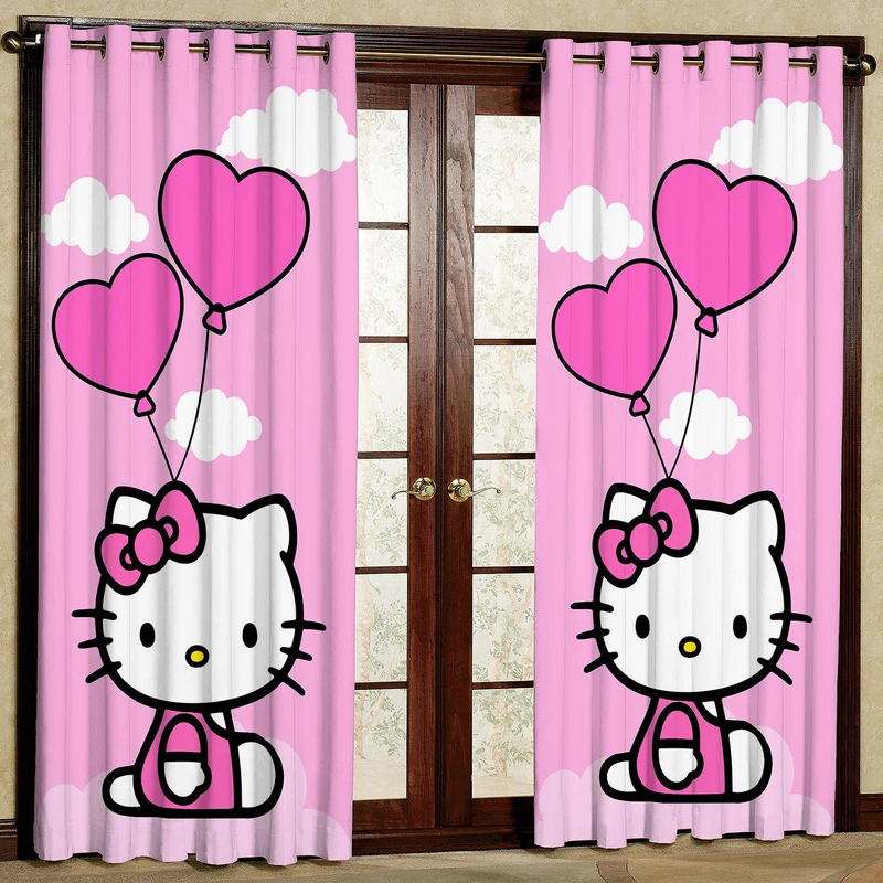 پرده مدل kitty مخمل پانچی کد 1949 سایز 140x200 سانتی متر