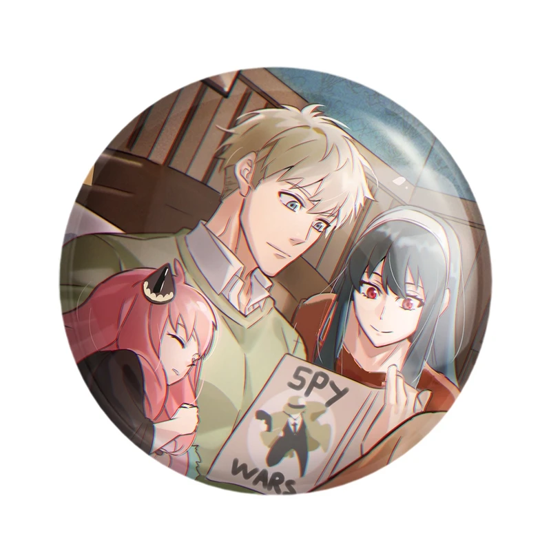 مگنت خندالو مدل خانواده فورجر انیمه اسپای ایکس فمیلی Spy x Family کد 24180