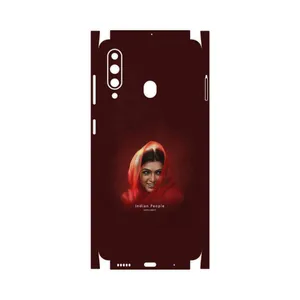 MAHOOT Portrait of an Indian Woman-FullSkin Cover Sticker for Samsung Galaxy A60