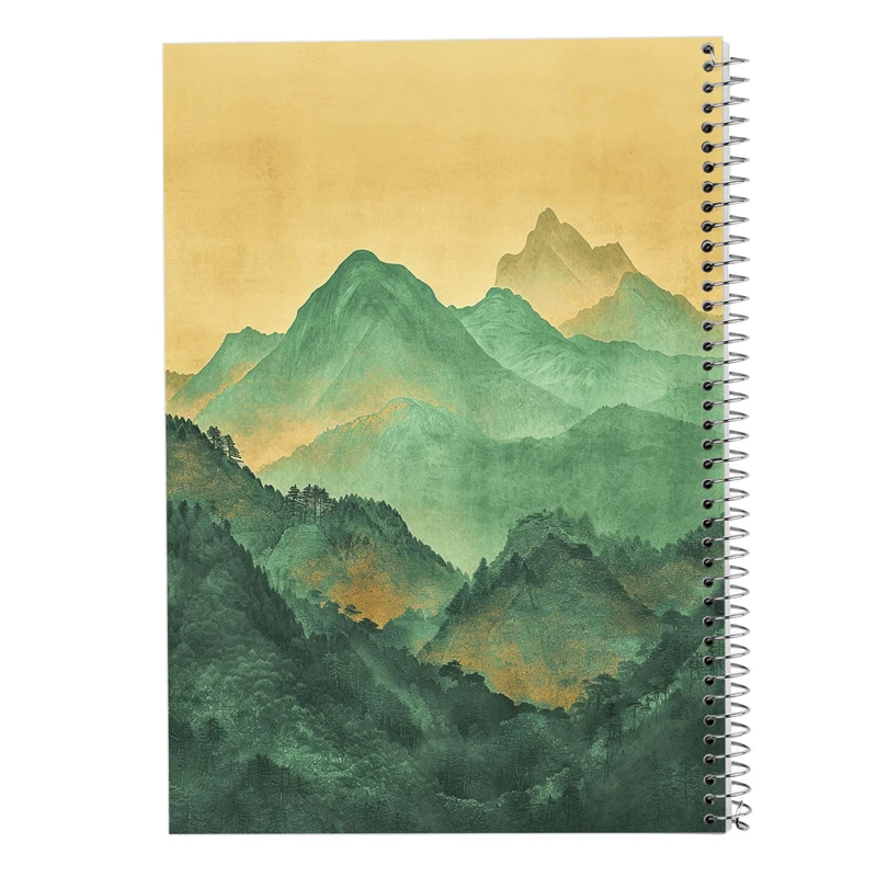 دفتر مشق 50 برگ مدوپد مدل طبیعت کد DF15385