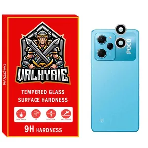 محافظ لنز دوربین والکری مدل رینگی نگین دار مناسب برای گوشی موبایل شیائومی Poco X5 Pro 5G