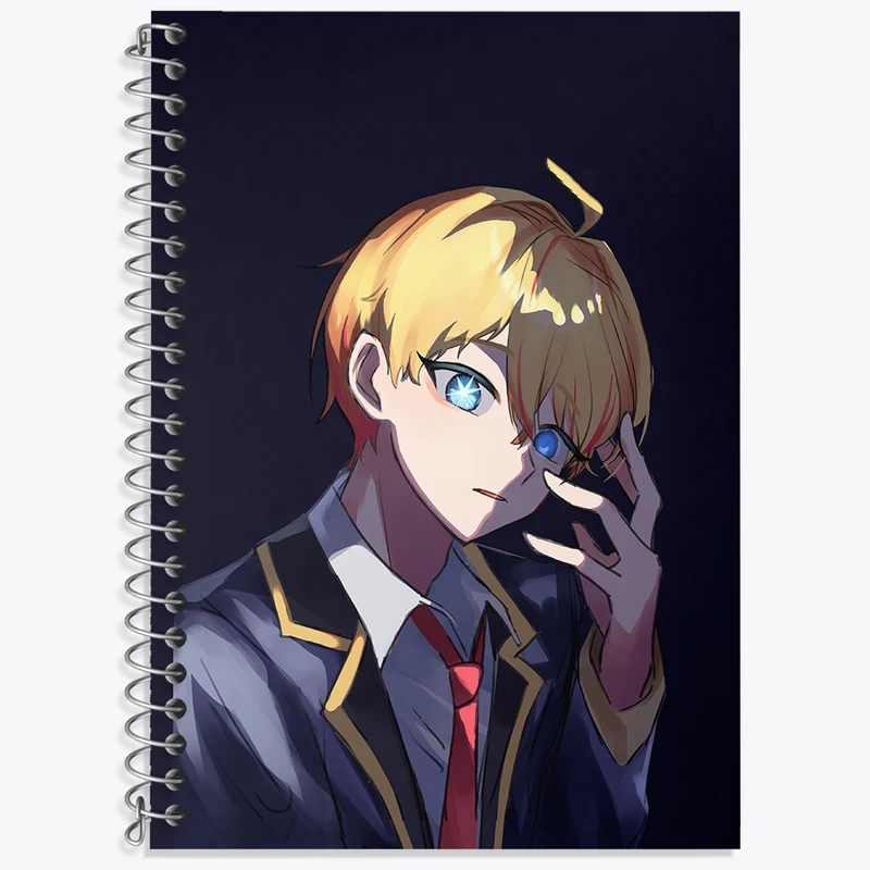 دفتر لغت 50 برگ خندالو طرح آکوا انیمه اوشی نو کو کد 31209