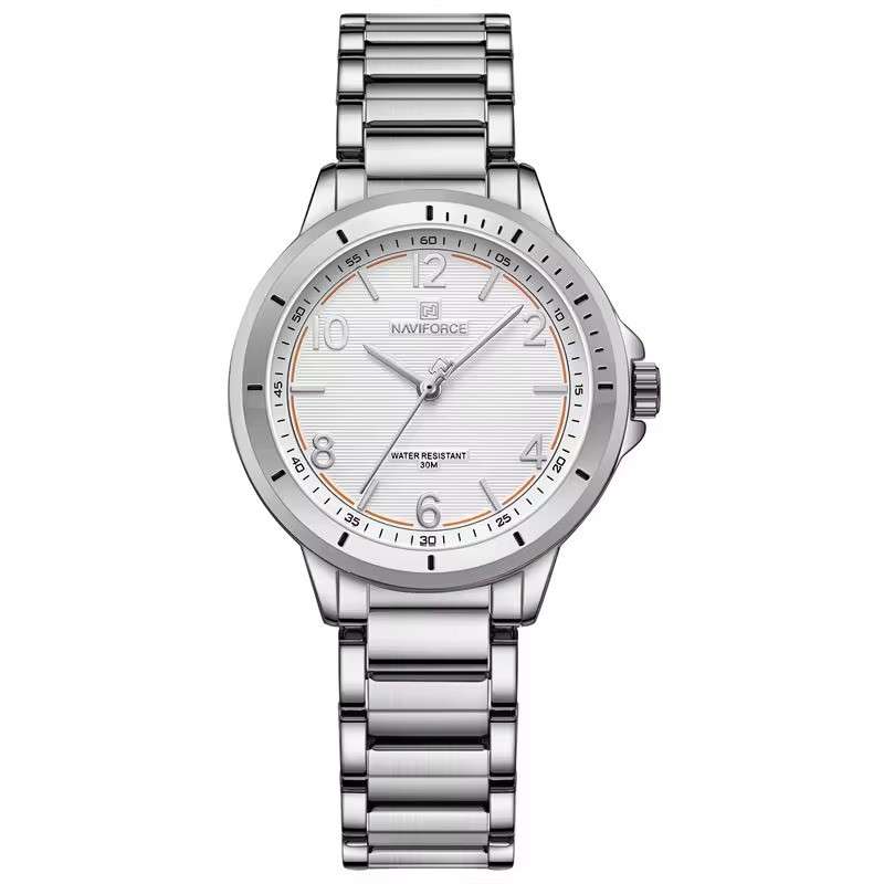 ساعت مچی عقربه ای زنانه نیوی فورس مدل NF5021SWS ساعت مچی عقربه ای زنانه نیوی فورس مدل NF5021SWS