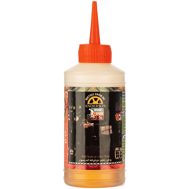 روغن زنجیر دوچرخه اندرسون مدل D400 حجم 80 میلی لیتر بسته 9 عددی