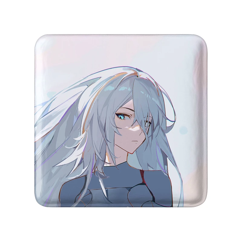 مگنت خندالو طرح بازی نیر اتوماتا (Nier Automata)  مدل مربعی کد 31597