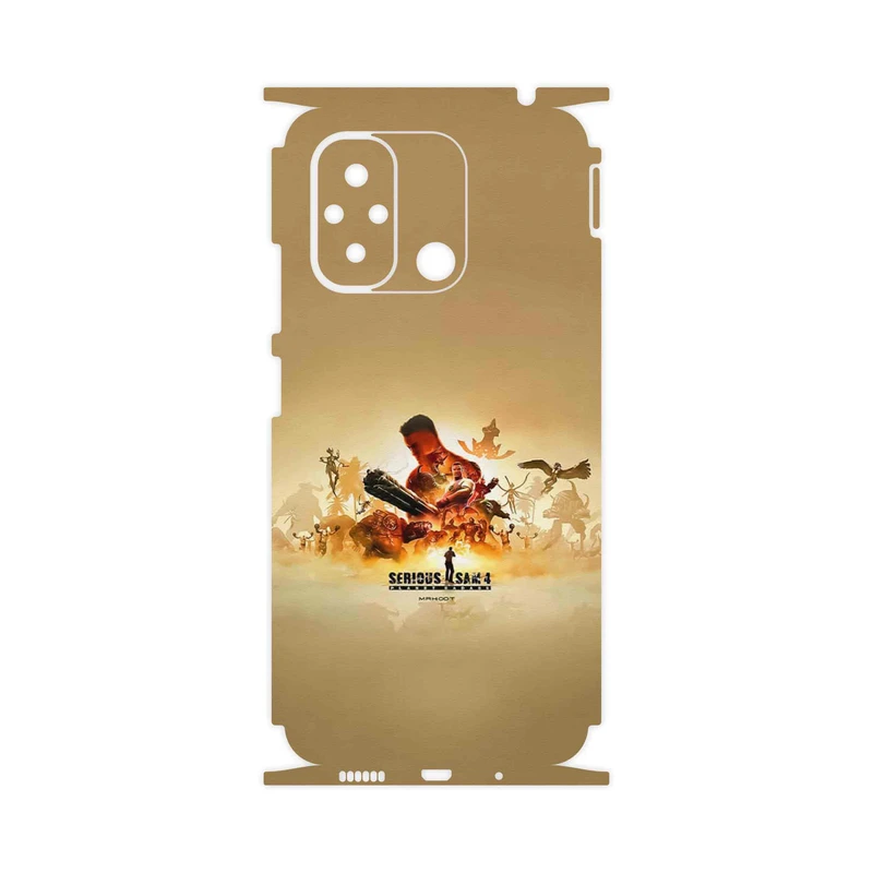 برچسب پوششی ماهوت مدل Serious Sam Game Series-FullSkin مناسب برای گوشی موبایل شیائومی Redmi 12C