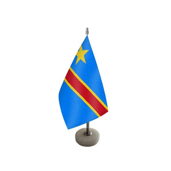 پرچم رومیزی مدل کنگو