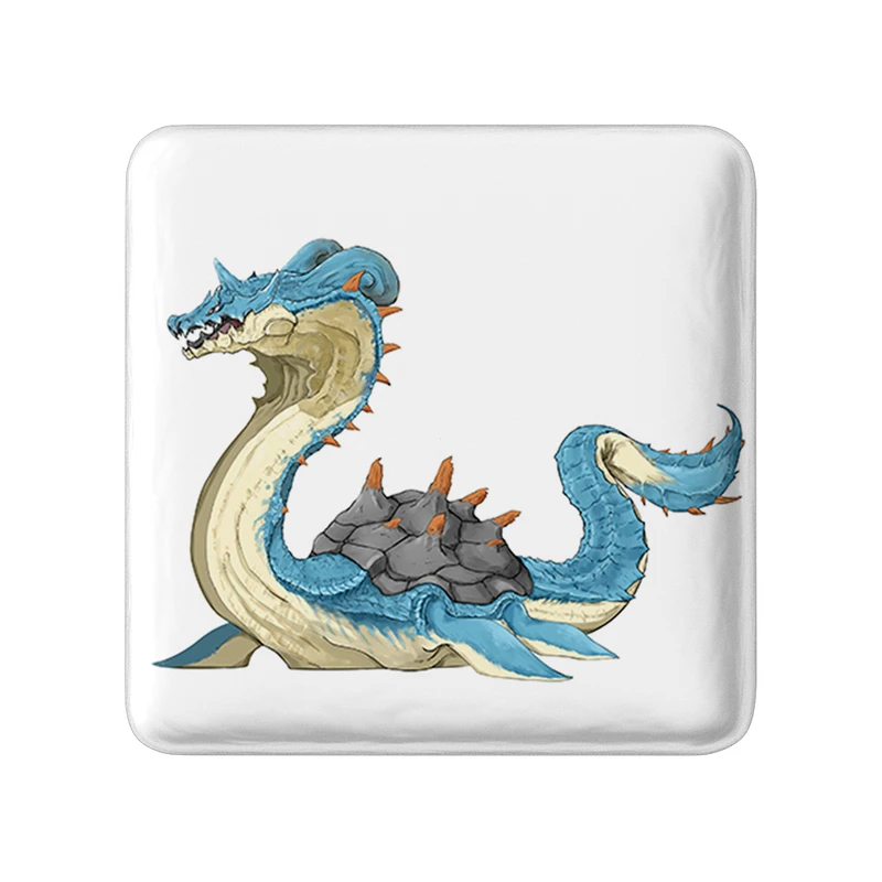 پیکسل خندالو طرح بازی شکارچی هیولا (Monster Hunter) مدل مربعی کد 33224