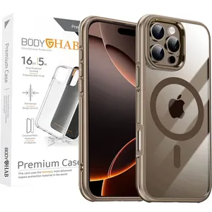 کاور بادی قاب مدل مگ سیف صحرایی طرح desert Magsafe مناسب برای گوشی موبایل اپل Iphone 16 PROMAX