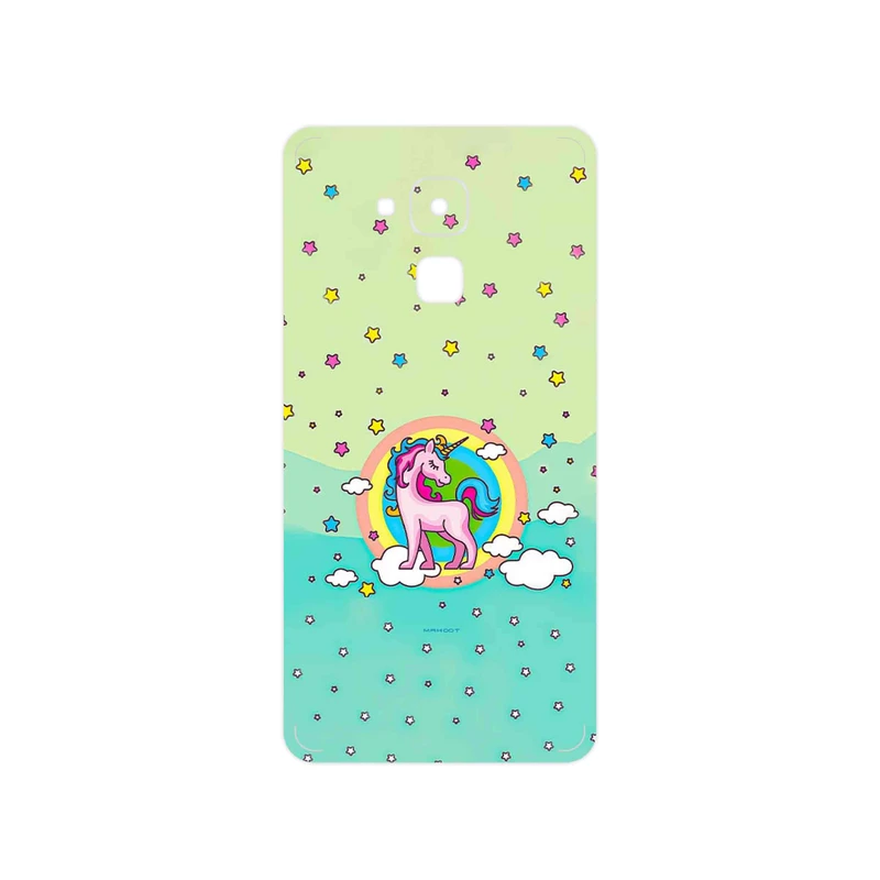 برچسب پوششی ماهوت مدل Rainbow unicorn adventure مناسب برای گوشی موبایل هوآوی Gt3